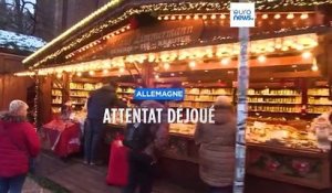 Un projet d'attentat déjoué en Allemagne contre un marché de Noël