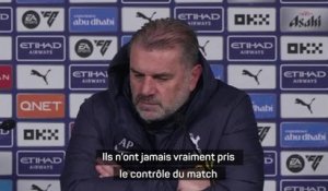 14e. j. - Postecoglou : "Contre City, on peut très vite se faire balayer..."