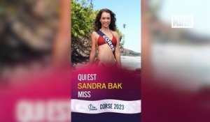 Miss France 2024 : Qui est Sandra Bak, Miss Corse 2023 ?