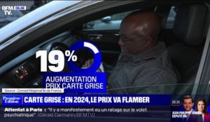 Le prix de la carte grise va augmenter en 2024 dans plusieurs régions