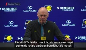 Pacers - Carlisle : "Notre public a été extraordinaire"