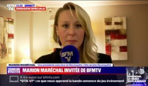 Marion Maréchal (vice-présidente exécutive de Reconquête !) souhaite "changer le droit" pour permettre la "détention administrative" des fichés S