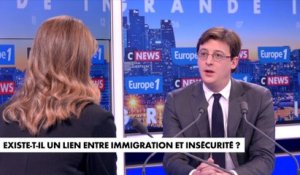 Sacha Houlié : «Pas signe égal entre immigration et délinquance»