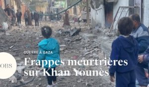 Israël-Palestine : de nouvelles frappes meurtrières à Khan Younès, au sud de Gaza