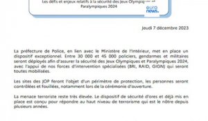 Jeux olympiques à Paris : la sécurité en question suite à l'attentat près de la Tour Eiffel
