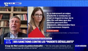 Plan pour rétablir l'autorité parentale: "Condamner pénalement quelqu'un parce que son fils a fait quelque chose me paraît difficile dans un État de droit", réagit Frédéric Péchenard (LR)