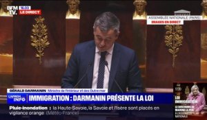 Gérald Darmanin, ministre de l'Intérieur, sur le projet de loi immigration: "L'immigration est une des grandes questions de notre temps"