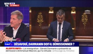 Rejet de la loi immigration: Emmanuel Macron a refusé la démission de Gérald Darmanin (entourage du ministre de l'Intérieur)