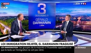 Loi immigration : Résumé de la journée compliquée de Gérald Darmanin, du camouflet à l'Assemblée à sa démission refusée par Emmanuel Macron