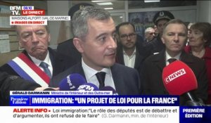 Loi immigration: pour Gérald Darmanin, "on a joué contre la France"