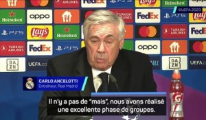 Ancelotti : "Une excellente phase de groupes"