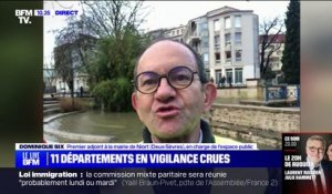 Crues dans les Deux-Sèvres: "La situation est plutôt sous contrôle", affirme le premier adjoint à la mairie de Niort