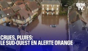 Crues, pluies: le Sud-Ouest en alerte orange