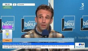 Johann Zarco face aux auditeurs de France Bleu Vaucluse