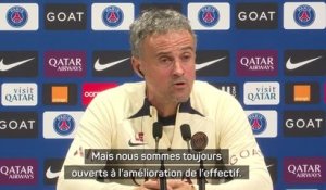 Transferts - Le PSG actif sur le mercato hivernal ? Luis Enrique "ouvert à l'amélioration de l'effectif"