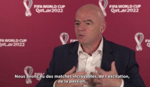"La Coupe du Monde de la FIFA 2022 au Qatar a été la meilleure Coupe du Monde de l'histoire"