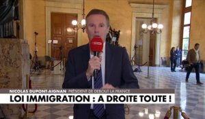 Nicolas Dupont-Aignan : «Je penche plutôt pour l'abstention ou le vote contre»