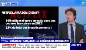 345 millions d'euros investis par les plateformes de streaming américaines dans des œuvres françaises en 2023