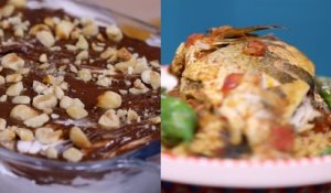 Couscous tunisien au poisson, Gâteau courant d'air - Koujinetna Haka S3 EP08
