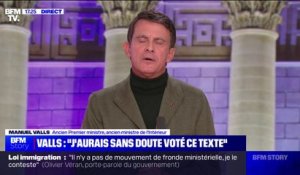 Manuel Valls: "Nous devons choisir notre immigration, les quotas permettent ce choix"