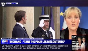 Loi immigration: "On sent qu'Emmanuel Macron est mal à l'aise face à la fermeté nécessaire à mettre en place concernant la question migratoire", affirme Nadine Morano (LR)