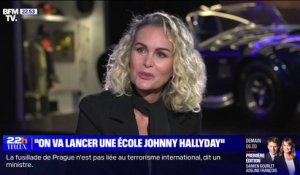 Læticia Hallyday annonce le projet d'une "école de musique" Johnny Hallyday "en province"