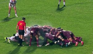 TOP 14 - Essai de Yoram MOEFANA (UBB) - Union Bordeaux-Bègles - LOU Rugby