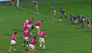 TOP 14 - Essai de Jefferson POIROT (UBB) - ASM Clermont - Union Bordeaux Bègles