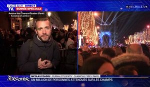 1 million de personnes sont attendues sur l'avenue des Champs-Élysées pour le passage à l'année 2024