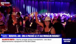 Nouvel An: ambiance festive au Moulin Rouge