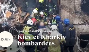 Guerre en Ukraine : Kiev et Kharkiv bombardées par la Russie