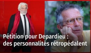 Pétition de soutien à Depardieu : les personnalités qui se retirent