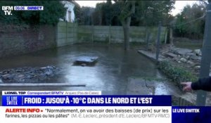 "Pas de chauffage ni d'électricité": le froid après les inondations, la double peine pour les habitants du Pas-de-Calais