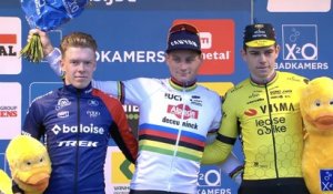 Cyclo-cross - X2O Trofee - Coxyde 2024 - Le 9 sur 9 de Mathieu van der Poel, Wout van Aert 3e à Coxyde !