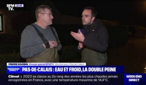 "On ne se sent pas aidés": Le dépit de Jean-Patrice, habitant de Blendecques (Pas-de-Calais) dont le domicile a été inondé à la suite de la crue de l'Aa