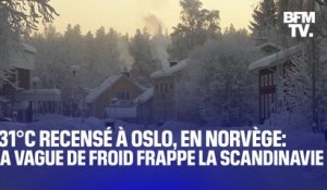 Une vague de froid s'abat sur la Scandinavie avec un record de -31°C à Oslo en Norvège