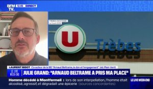 Arnaud Beltrame: "C'était vraiment un homme engagé à 100%" assure Laurent Bidot, co-auteur de la BD à l'effigie du gendarme mort dans l'attaque terroriste de Trèbes en 2018