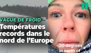 Avant d’arriver en France, le froid polaire a touché la Norvège où des records sont tombés