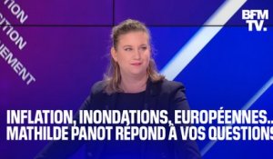 Inflation, inondations, élections européennes... Mathilde Panot répond à vos questions