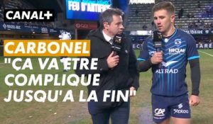 L'interview de Louis Carbonel après Montpellier - Toulon