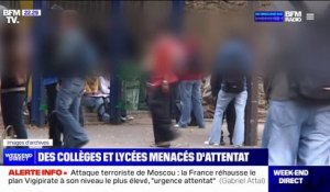 Terrorisme: des collèges et lycées français menacés d'attentat