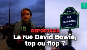 La rue David Bowie, inaugurée ce lundi à Paris, n’est pas encore la plus rock & roll de la capital