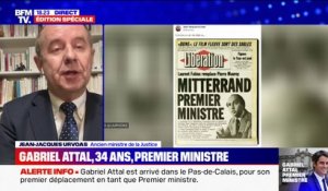 Gabriel Attal nommé Premier ministre: "Emmanuel Macron continuera à contrôler l'action du gouvernement", estime l'ancien ministre de la Justice, Jean-Jacques Urvoas