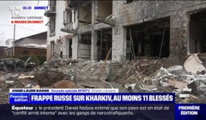 Guerre en Ukraine: une frappe russe sur un hôtel de Kharkiv fait 11 blessés