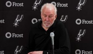 Spurs - La réaction de Popovich après le triple-double de Wembanyama