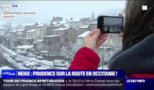 Épisode de neige en Occitanie : "Ce paysage, je ne l'ai jamais vu ici"