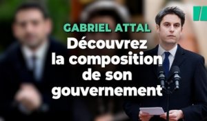 Découvrez la composition du nouveau gouvernement, mené par Gabriel Attal