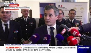 Gérald Darmanin: "Je suis très honoré d'être confirmé comme ministre de l'Intérieur"