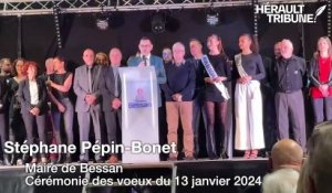 Voeux du Maire de Bessan, Stéphane Pépin-Bonet