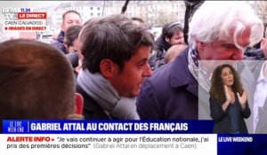 "Je ne lâcherai rien": Gabriel Attal, en déplacement à Caen, promet de "continuer à agir pour l'Éducation"